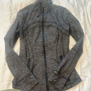 lululemon athletica Gray Full-Zip Jacket